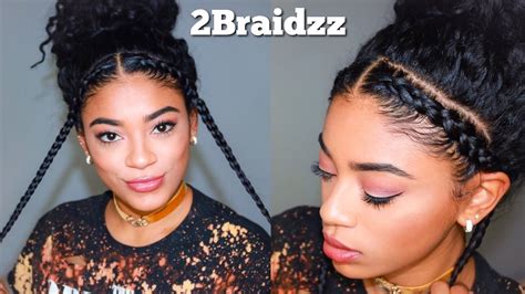 naturally curly hairstyles with braids