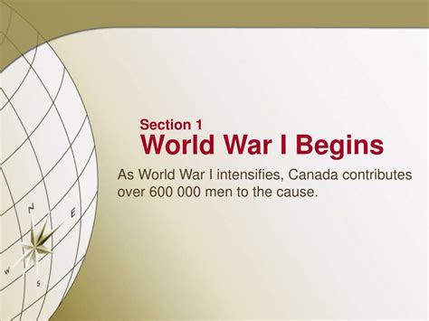 Ppt World War I Powerpoint Presentation Free Download Id6095051