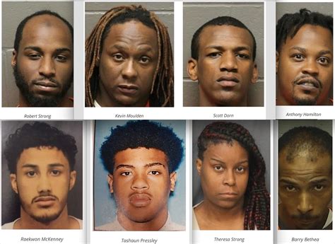 8 Charged In Atlantic County Drug Weapons Bust