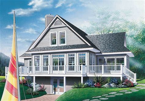 Four Season Vacation Home Plan 2177dr Architectural Designs House