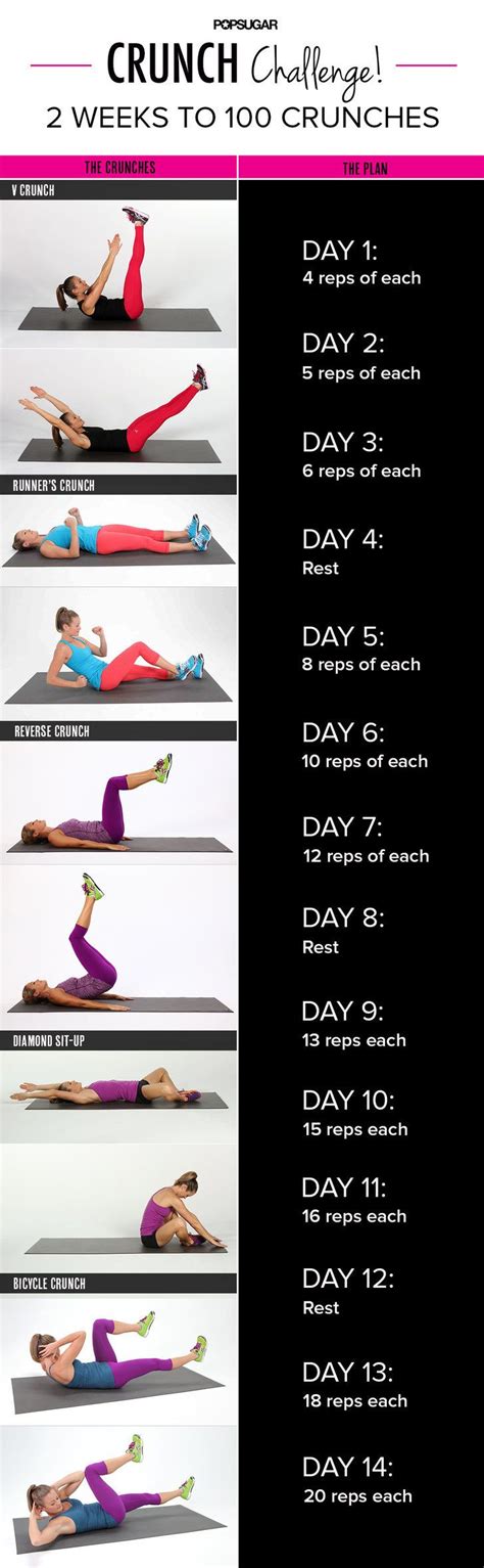 Transform Your Abs With This 2 Week Crunch Challenge — It Takes Just A