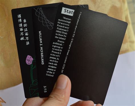 Whether you want glossy or matte business cards, we have the best options for you: Matte Black Metal Business Cards