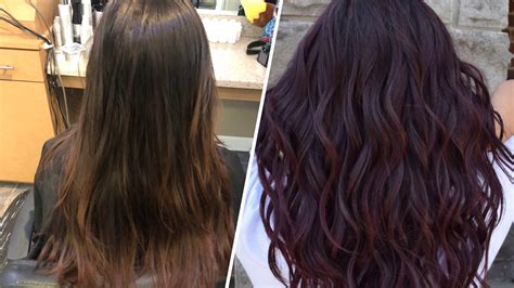 Wine Hair Is The Deep Purple Fall Hair Color Allure
