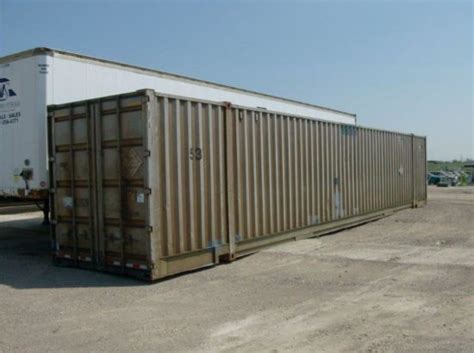 53′ Used High Cube Steel Container New Used Sea Can Shipping