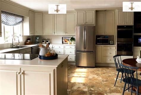 Accessible Beige Kitchen Cabinets F