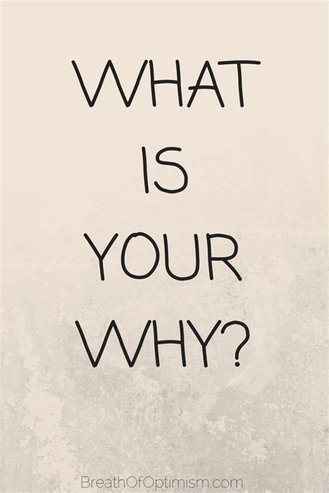 What Is Your Why Inspired To Reality