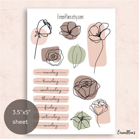 Pin on EireenPlans - Decorative & Functional Planner Stickers