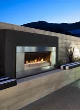 Images of Outdoor Gas Fireplace