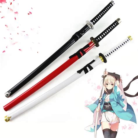 Wooden Sword Weapon Fate Grand Order Okita Souji Sakura Saber Cosplay