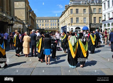 Bath University Graduation Degree Ceremony Stock Photo Alamy