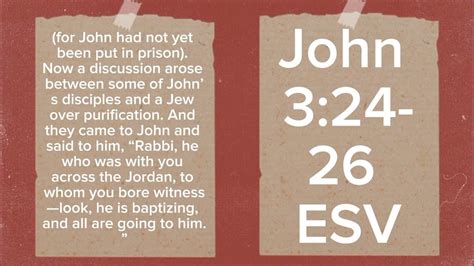 John Chapter 3 Esv Audio Bible Youtube