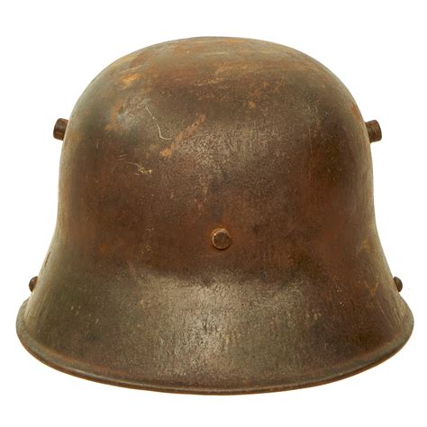 Original Imperial German Wwi M16 Stahlhelm Army Helmet Shell M17 Liner