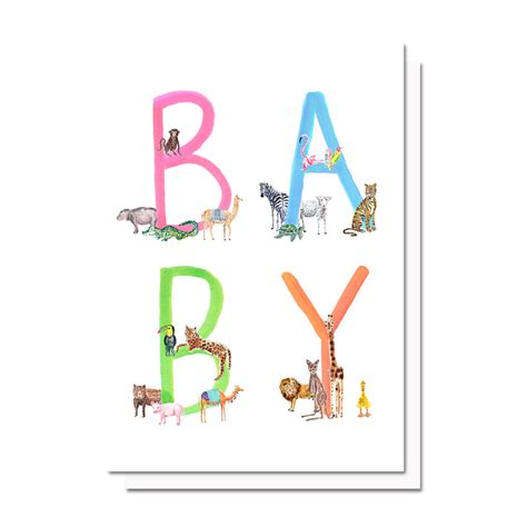 Baby Animals Card Evelyn Henson