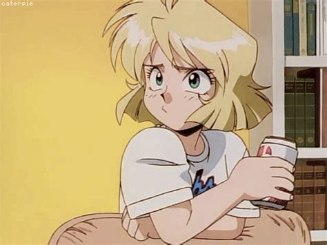 90s anime aesthetic desktop wallpaper. 90s anime aesthetic | Blonde anime characters, Cute anime character, Anime