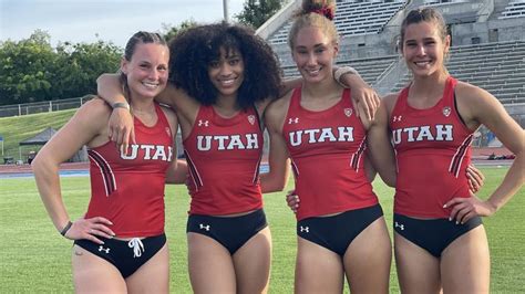 women of utah go lights out at west coast relays pac 12