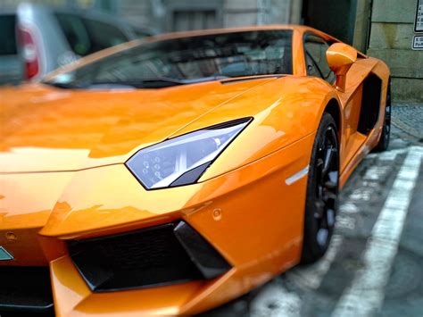 Download Orangey Metallic Best Car Choice Wallpaper