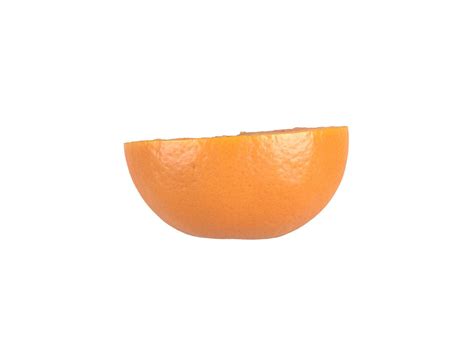 Photorealistic Orange Half 3d Scan 3d Model Cgtrader