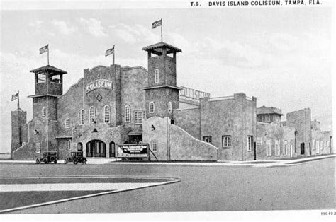 Florida Memory The Coliseum At Davis Island Tampa Florida