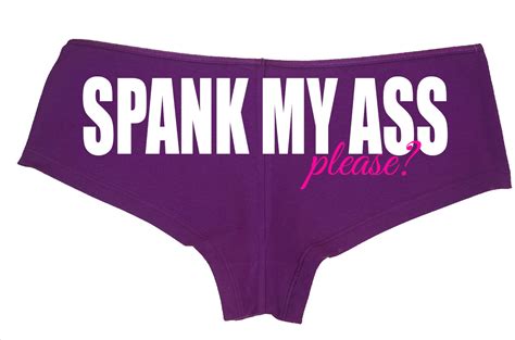 SPANK My ASS PLEASE Babe Short Panty Sexy Flirty Fun For Etsy