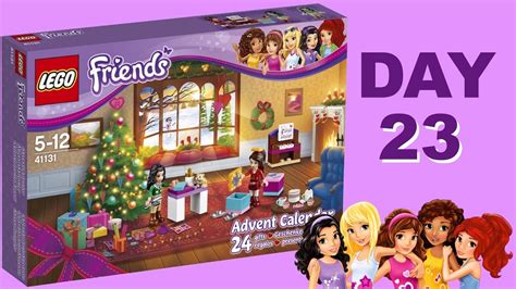 Lego Friends Advent Calendar Opening Day 23 Youtube