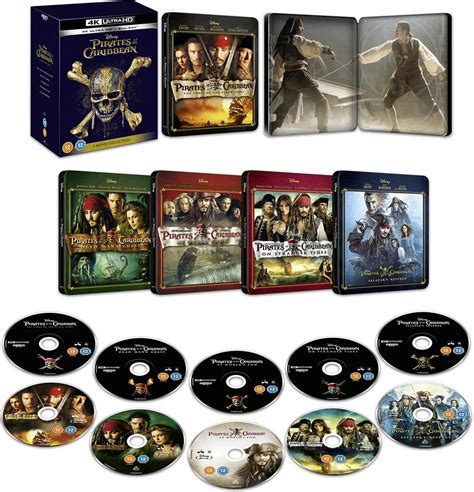 All 5 Pirates Of The Caribbean Movies Are Getting A 4k Steelbook