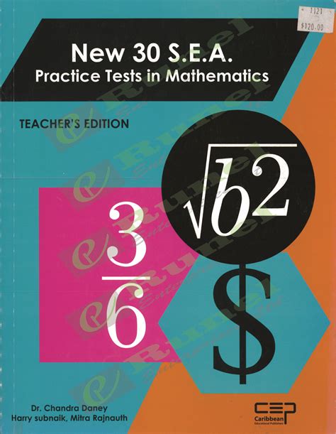 New 30 Sea Practice Test In Mathematics Teacher Edition