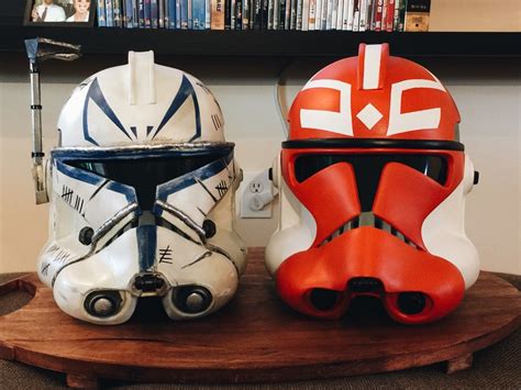 Rex then allowed arc trooper. (Fan creation) My 501st Battalion "Ahsoka Squad" helmet ...