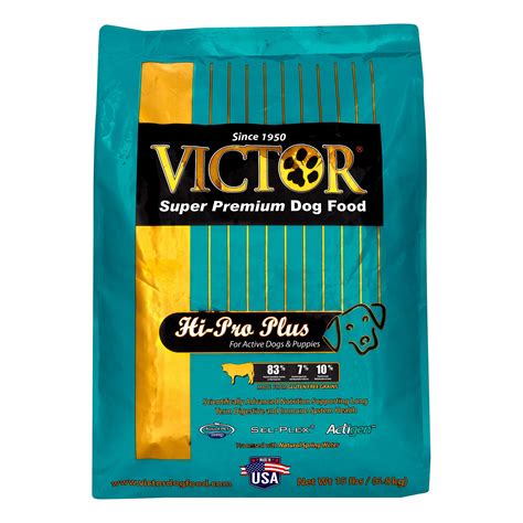 Victor Hi Pro Plus Formula Dry Dog Food 15 Lb