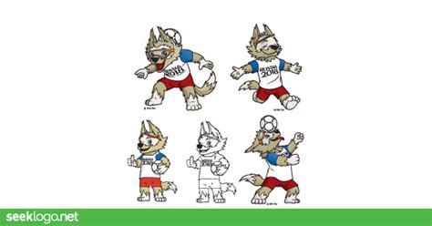 zabivaka mascot of the 2018 fifa world cup zabivaka vector eps cdr