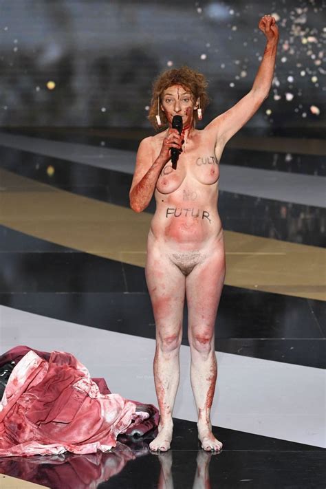 Usa Corinne Masiero Shocks At The Th Cesar Awards Ceremony In Paris Nude Photos Usa
