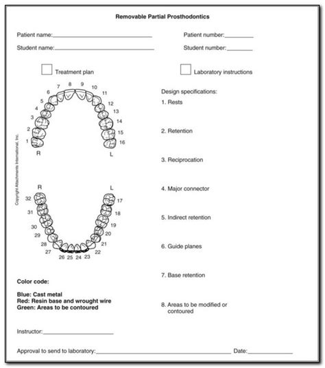 D5214 partial lower denture cast metal. Partial Denture Consent Form - Form : Resume Examples # ...