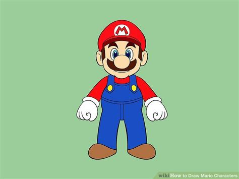5 Ways To Draw Mario Characters Wikihow