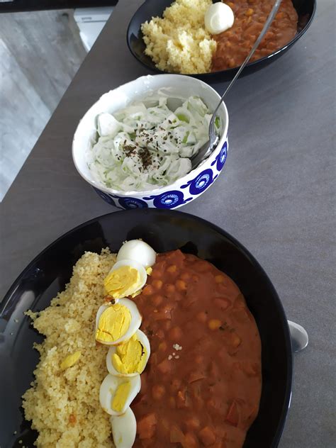 Nile spice lentil curry couscous. Lentil curry with cous cous and some yogurt cucamber salad ...