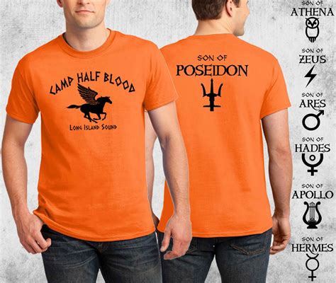 Camp Half Blood T Shirt Percy Jackson Halloween Costume 2