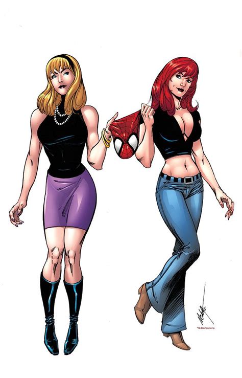 pin on mary jane and gwen stacy