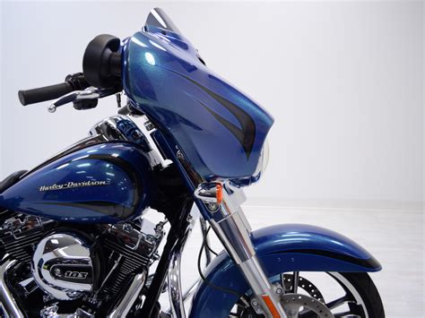 2014 Harley Davidson Flhx Street Glide Daytona Blue Lee Custom Cycles