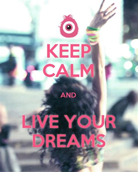 Neoballet On Twitter Keep Calm And Live Your Dreams