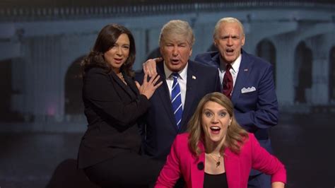 ‘snl’ Takes On The Dueling Town Halls Between Trump And Biden Cnn Business