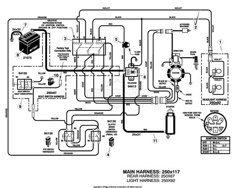 Wiring Diagram For Mtd Lawn Tractor