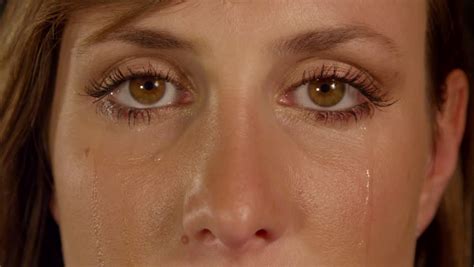 Close Up Slow Motion Crying Woman Stockvideos And Filmmaterial 8430133 Shutterstock