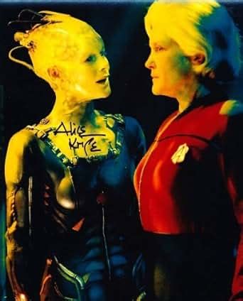 ALICE KRIGE As The Borg Queen Star Trek Voyager Genuine Autograph At