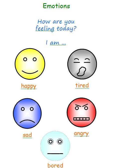 Feelings Worksheet