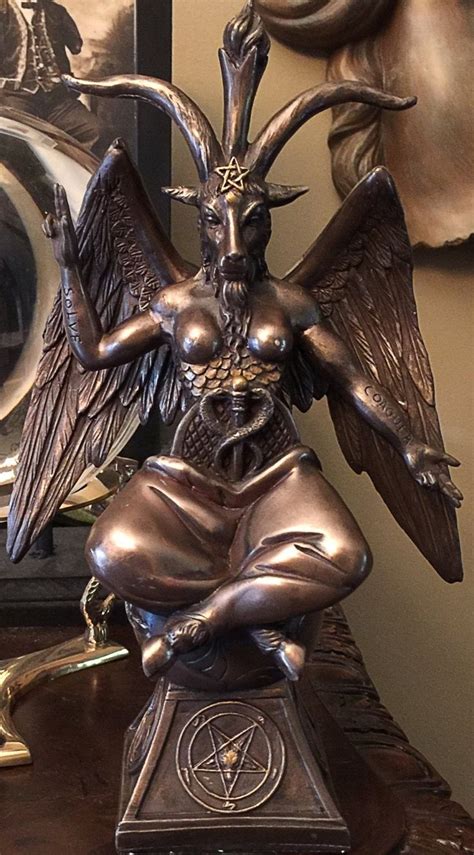 Baphomet Statue Etsy Baphomet Dark Souls Art Satanic Art