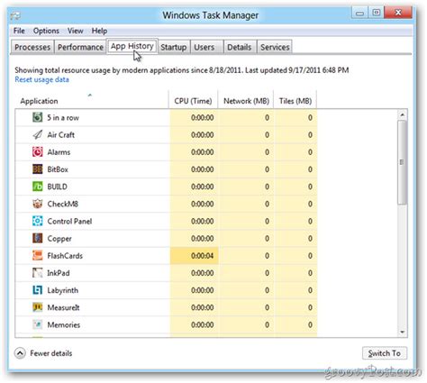 Experience The All New Task Manager In Windows 8