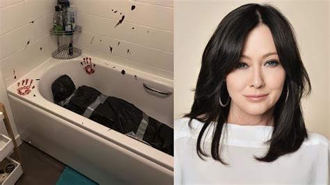 With A Heavy Heart At The Tearful Farewell Of Actress Shannen Doherty