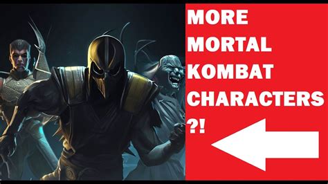Mortal Kombat Secret Characters Youtube