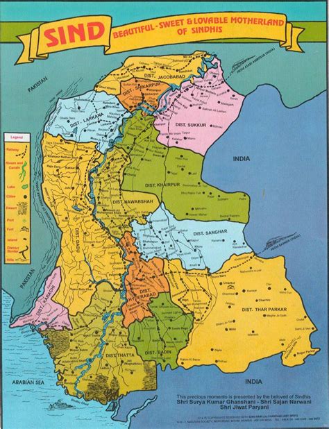 Map Of Sindh
