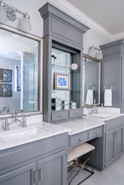 Now that you have determined the best way to use your master bath space, it's time to make it your own. Master Bathroom Remodel - Transitional - Bathroom - new ...