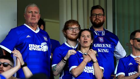 I hope that giving me the jersey number is only symbolic. What football team does Ed Sheeran support? | Goal.com