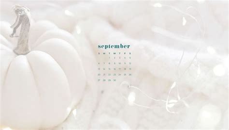 Free September 2020 Desktop Calendar Wallpapers — 16 Designs Options Calendar Wallpaper